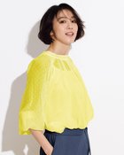 【ドゥクラッセ/DoCLASSE】のドビーシフォン・タックブラウス イエロー|ID: prp329100004934738 ipo3291000000037258110