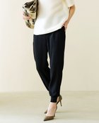 【ドゥクラッセ/DoCLASSE】のグロスドレープ・ジョグパンツ 人気、トレンドファッション・服の通販 founy(ファニー) ファッション Fashion レディースファッション Fashion for Women パンツ Pants & Trousers とろみ Fluid, Flowy Fabric エレガント 上品 Elegant スタイリッシュ Stylish, Fashionable フロント Front, Front Design thumbnail ブラック|ID: prp329100004934741 ipo3291000000037035247