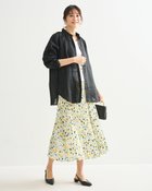 【ドゥクラッセ/DoCLASSE】のデシンプリント・アコーディオンスカート ホワイト・パターン|ID: prp329100004934742 ipo3291000000037035250