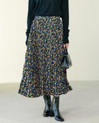 【ドゥクラッセ/DoCLASSE】のデシンプリント・アコーディオンスカート ブラックパターン|ID: prp329100004934742 ipo3291000000037035251