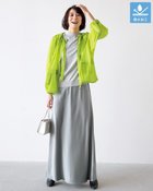 【ドゥクラッセ/DoCLASSE】のシアーストレッチ・立体フォルムブルゾン 人気、トレンドファッション・服の通販 founy(ファニー) ファッション Fashion レディースファッション Fashion for Women アウター Coat / Outerwear Collection レディースジャケット・軽アウター Jackets ブルゾンジャケット・スポーティアウター Blouson Jackets ジャケット Jacket, Outerwear フォルム Silhouette, Form ブルゾン Blouson, Bomber Jacket ポケット Pocket, Pocket Detail リボン Ribbon, Bow thumbnail アップルイエロー|ID: prp329100004934744 ipo3291000000037035258