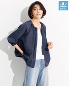【ドゥクラッセ/DoCLASSE】のシアーストレッチ・立体フォルムブルゾン 人気、トレンドファッション・服の通販 founy(ファニー) ファッション Fashion レディースファッション Fashion for Women アウター Coat / Outerwear Collection レディースジャケット・軽アウター Jackets ブルゾンジャケット・スポーティアウター Blouson Jackets ジャケット Jacket, Outerwear フォルム Silhouette, Form ブルゾン Blouson, Bomber Jacket ポケット Pocket, Pocket Detail リボン Ribbon, Bow thumbnail ミッドナイトブルー|ID: prp329100004934744 ipo3291000000037035259