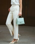 【ドゥクラッセ/DoCLASSE】のリネン混サテン・ストレートパンツ 人気、トレンドファッション・服の通販 founy(ファニー) ファッション Fashion レディースファッション Fashion for Women パンツ Pants & Trousers サテン Satin, Glossy Fabric ストレート Straight, Straight Cut リネン Linen, Linen Fabric thumbnail エクルー|ID: prp329100004934747 ipo3291000000037035271