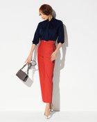 【ドゥクラッセ/DoCLASSE】のスタイルUPパンツ・ストレート/63cm 人気、トレンドファッション・服の通販 founy(ファニー) ファッション Fashion レディースファッション Fashion for Women パンツ Pants & Trousers ストレッチ Stretch, Stretchy Fabric ストレート Straight, Straight Cut なめらか Smooth, Silky Texture パターン Pattern, Design Print フォルム Silhouette, Form ベーシック Basic, Essential メタル Metal, Metal Parts エレガント 上品 Elegant ビジネス 仕事 通勤 Business / Work / Commuting thumbnail スカーレット|ID: prp329100004934751 ipo3291000000037035285