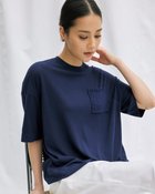 【ドゥクラッセ/DoCLASSE】のデザインポケット・シアーTニット 人気、トレンドファッション・服の通販 founy(ファニー) ファッション Fashion レディースファッション Fashion for Women トップス・カットソー Cut & Sew Tops ニット Knit Tops & Sweaters なめらか Smooth, Silky Texture イタリア Italy スリーブ Sleeve, Long Sleeve / Short Sleeve セーター Sweater, Knitwear ハーフ Half, Half-Length ポケット Pocket, Pocket Detail リネン Linen, Linen Fabric thumbnail ネイビー|ID: prp329100004934754 ipo3291000000037035297