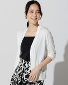 【ドゥクラッセ/DoCLASSE】のボールチェーン・トリミングカーディガン オフホワイト|ID: prp329100004934756 ipo3291000000037035303