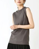 【ドゥクラッセ/DoCLASSE】のピュアコットンスムース/ノースリーブ チャコール|ID: prp329100004934778 ipo3291000000037035381