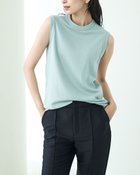 【ドゥクラッセ/DoCLASSE】のピュアコットンスムース/ノースリーブ ダスティーブルー|ID: prp329100004934778 ipo3291000000037035383