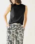 【ドゥクラッセ/DoCLASSE】のピュアコットンスムース/ノースリーブ ブラック|ID: prp329100004934778 ipo3291000000037035385