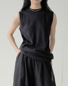 【ドゥクラッセ/DoCLASSE】のピュアコットンスムース/ノースリーブ ブラック|ID: prp329100004934778 ipo3291000000037258193