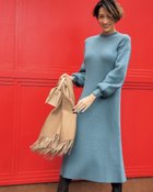 【ドゥクラッセ/DoCLASSE】の片畦編み・パフスリーブワンピース 人気、トレンドファッション・服の通販 founy(ファニー) ファッション Fashion レディースファッション Fashion for Women ワンピース Dresses スリーブ Sleeve, Long Sleeve / Short Sleeve フィット Fit, Slim Fit フレア Flare, Flared 畦 Ribbed Knit thumbnail ダスティーブルー|ID: prp329100004934779 ipo3291000000037035390