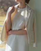 【ドゥクラッセ/DoCLASSE】のオーガニックコットンツイード・テーラードジャケット 人気、トレンドファッション・服の通販 founy(ファニー) ファッション Fashion レディースファッション Fashion for Women アウター Coat / Outerwear Collection レディースジャケット・軽アウター Jackets テーラードジャケット / 通勤・きれいめスタイル Tailored Jackets & Blazers オーガニック Organic Cotton コンパクト Compact, Small Size ジャケット Jacket, Outerwear ジュエリー Jewelry, Accessories セットアップ Set-Up, Coordinated Outfit とろみ Fluid, Flowy Fabric ツイード Twill, Twill Weave 人気 Popular, Best Seller バランス Balance, Style Balance フォーマル Formal, Dressy ベスト Vest, Waistcoat ワイド Wide, Wide Fit おすすめ Recommended / Our Picks thumbnail オフホワイト|ID: prp329100004934784 ipo3291000000037035405