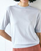 【ドゥクラッセ/DoCLASSE】の綿シルクニット・ショートスリーブトップス 人気、トレンドファッション・服の通販 founy(ファニー) ファッション Fashion レディースファッション Fashion for Women トップス・カットソー Cut & Sew Tops ニット Knit Tops & Sweaters おすすめ Recommended / Our Picks アンサンブル Ensemble Set インナー Innerwear カーディガン Cardigan, Knitwear サマー Summer, Summer Style シルク Silk, 100% Silk ジャケット Jacket, Outerwear スリーブ Sleeve, Long Sleeve / Short Sleeve ハーフ Half, Half-Length バランス Balance, Style Balance エレガント 上品 Elegant thumbnail グレー|ID: prp329100004934829 ipo3291000000037035545