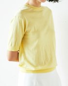 【ドゥクラッセ/DoCLASSE】の綿シルクニット・ショートスリーブトップス 人気、トレンドファッション・服の通販 founy(ファニー) ファッション Fashion レディースファッション Fashion for Women トップス・カットソー Cut & Sew Tops ニット Knit Tops & Sweaters おすすめ Recommended / Our Picks アンサンブル Ensemble Set インナー Innerwear カーディガン Cardigan, Knitwear サマー Summer, Summer Style シルク Silk, 100% Silk ジャケット Jacket, Outerwear スリーブ Sleeve, Long Sleeve / Short Sleeve ハーフ Half, Half-Length バランス Balance, Style Balance エレガント 上品 Elegant thumbnail イエロー|ID: prp329100004934829 ipo3291000000037035546