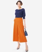 【ドゥクラッセ/DoCLASSE】のスタイルUPパンツ・ワイドクロップド 人気、トレンドファッション・服の通販 founy(ファニー) ファッション Fashion レディースファッション Fashion for Women パンツ Pants & Trousers ストレッチ Stretch, Stretchy Fabric なめらか Smooth, Silky Texture パターン Pattern, Design Print フォルム Silhouette, Form エレガント 上品 Elegant ビジネス 仕事 通勤 Business / Work / Commuting thumbnail テラコッタ|ID: prp329100004934831 ipo3291000000037035556