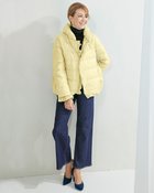 【ドゥクラッセ/DoCLASSE】の艶感タフタ・コンパクトフリルダウン イエロー|ID: prp329100004934833 ipo3291000000037103313