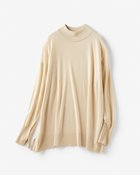 【ドゥクラッセ/DoCLASSE】のカリアッジ・ハイネックプルオーバー 人気、トレンドファッション・服の通販 founy(ファニー) ファッション Fashion レディースファッション Fashion for Women トップス・カットソー Cut & Sew Tops ニット Knit Tops & Sweaters カジュアルプルオーバー・ニットトップス Pullovers & Knit Tops / Casual Pullovers なめらか Smooth, Silky Texture イタリア Italy シンプル Simple, Minimal セーター Sweater, Knitwear ハイネック High Neck, Mock Neck ミラノ Milano Style, Italian-Inspired thumbnail ライトベージュ|ID: prp329100004934839 ipo3291000000037035582