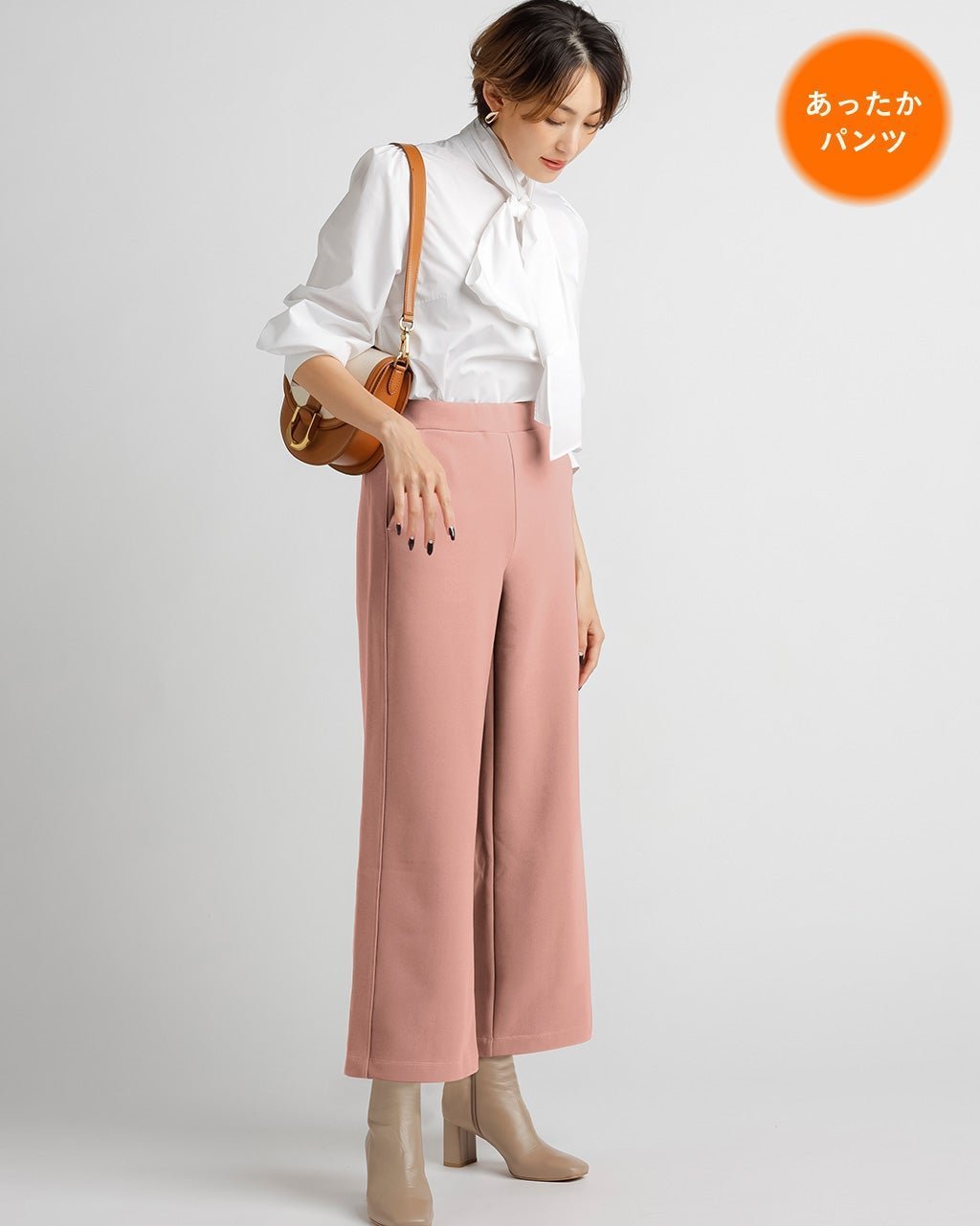 【ドゥクラッセ/DoCLASSE】のプレシャスウォーム・セミワイド64cm 人気、トレンドファッション・服の通販 founy(ファニー) 　ファッション　Fashion　レディースファッション　Fashion for Women　パンツ　Pants & Trousers　カットソー　Cut and Sewn Top　ジョーゼット　Georgette, Semi-Sheer Fabric　ストレッチ　Stretch, Stretchy Fabric　ポケット　Pocket, Pocket Detail　エレガント 上品　Elegant　 other-1|ID: prp329100004934847 ipo3291000000037035604