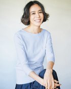 【ドゥクラッセ/DoCLASSE】のボートネック/7分袖・ドゥクラッセTシャツ(58cm丈) ペールブルー|ID: prp329100004934856 ipo3291000000037258399