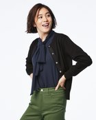 【ドゥクラッセ/DoCLASSE】のレーヨンMIX・グログラン使いカーデ 人気、トレンドファッション・服の通販 founy(ファニー) ファッション Fashion レディースファッション Fashion for Women トップス・カットソー Cut & Sew Tops カーディガン・羽織り Layered Style Cardigans カーディガン Cardigan, Knitwear グログラン Grosgrain, Grosgrain Ribbon エレガント 上品 Elegant thumbnail ブラック|ID: prp329100004934862 ipo3291000000037035674