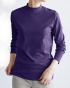 【ドゥクラッセ/DoCLASSE】の超長綿・モックネック/無地 人気、トレンドファッション・服の通販 founy(ファニー) ファッション Fashion レディースファッション Fashion for Women トップス・カットソー Cut & Sew Tops シャツ・ブラウス・オフィスカジュアル Elegant Blouses & Button-Ups ロングTシャツ・Tシャツ Longline T-Shirts & Tees カットソー・ベーシックTシャツ Cut-and-Sewn Tops / Stretch Tees & Basics なめらか Smooth, Silky Texture インナー Innerwear カットソー Cut and Sewn Top カーディガン Cardigan, Knitwear ジャケット Jacket, Outerwear スウェット / スエット Sweatshirt, Sweatwear セーター Sweater, Knitwear チェック Check, Plaid, Tartan モックネック Mock Neck, Short Turtleneck 無地 Plain, Solid Color thumbnail 茄子紺|ID: prp329100004934880 ipo3291000000037035736