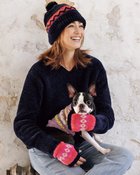 【ヌックル/Nukle】のNukle・テディ浅Vネックプルオーバー ネイビー|ID: prp329100004934886 ipo3291000000037035766