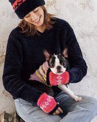 【ヌックル/Nukle】のNukle・テディアームウォーマー/柄 ネイビー|ID: prp329100004934887 ipo3291000000037035770