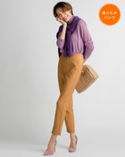 【ドゥクラッセ/DoCLASSE】の裏起毛カットジョーゼット・スリム64㎝ ライトキャメル|ID: prp329100004934912 ipo3291000000037141210