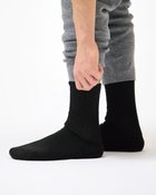 【ヌックル/Nukle】のNukle・シルク混裏パイルソックス ブラック|ID: prp329100004934916 ipo3291000000037035874