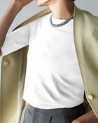 【ドゥクラッセ/DoCLASSE】のハイカウントコットン・ボートネック ホワイト|ID: prp329100004934917 ipo3291000000037035881