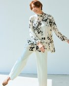 【ドゥクラッセ/DoCLASSE】のドレープジャージー・ハイネックチュニック アイボリー|ID: prp329100004934918 ipo3291000000037035884