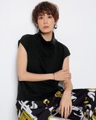 【ドゥクラッセ/DoCLASSE】のハイカウントコットン・ドレープネックフレンチ ブラック|ID: prp329100004934919 ipo3291000000037098751