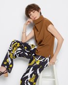 【ドゥクラッセ/DoCLASSE】のハイカウントコットン・ドレープネックフレンチ キャメル|ID: prp329100004934919 ipo3291000000037258545