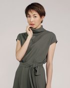 【ドゥクラッセ/DoCLASSE】のハイカウントコットン・ドレープネックフレンチ ダークセージ|ID: prp329100004934919 ipo3291000000037258549