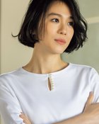 【ドゥクラッセ/DoCLASSE】のパールキーネック/6分袖・ドゥクラッセTシャツ ホワイト|ID: prp329100004934929 ipo3291000000037258595