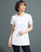 【ドゥクラッセ/DoCLASSE】の半袖Aライン・ドゥクラッセTファイン ホワイト|ID: prp329100004934949 ipo3291000000037098771