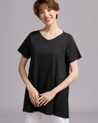 【ドゥクラッセ/DoCLASSE】の半袖Aライン・ドゥクラッセTファイン ブラック|ID: prp329100004934949 ipo3291000000037098773