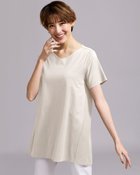 【ドゥクラッセ/DoCLASSE】の半袖Aライン・ドゥクラッセTファイン ライトグレー|ID: prp329100004934949 ipo3291000000037098774