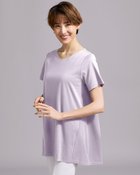 【ドゥクラッセ/DoCLASSE】の半袖Aライン・ドゥクラッセTファイン ラベンダー|ID: prp329100004934949 ipo3291000000037098775