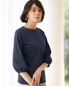 【ドゥクラッセ/DoCLASSE】のクルーネック/パフ7分袖・ドゥクラッセTシャツ ミッドナイトブルー|ID: prp329100004934953 ipo3291000000037141303