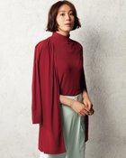 【ドゥクラッセ/DoCLASSE】のハイカウントコットン・ミディカーディガン ガーネット|ID: prp329100004934954 ipo3291000000037103396