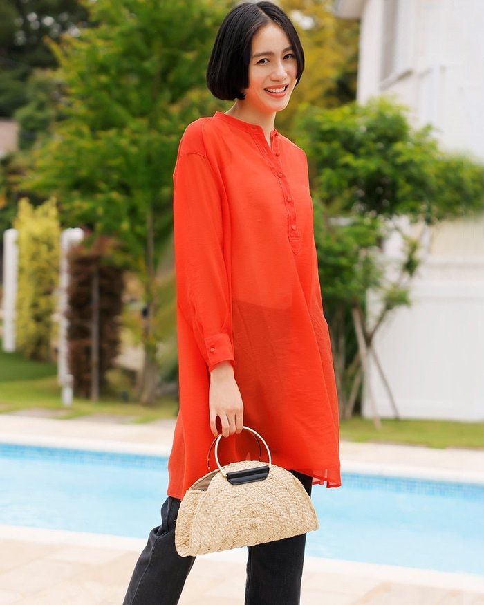 【ドゥクラッセ/DoCLASSE】のシアークロス・Aラインチュニック インテリア・キッズ・メンズ・レディースファッション・服の通販 founy(ファウニー) https://founy.com/ ファッション Fashion レディースファッション Fashion for Women トップス・カットソー Cut & Sew Tops シャツ・ブラウス・オフィスカジュアル Elegant Blouses & Button-Ups シアー Sheer, See-Through チュニック Tunic, Long Top トレンド Trend, Trending Now |ID: prp329100004934959 ipo3291000000037247010