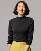 【ドゥクラッセ/DoCLASSE】のシルクニット・総針ハイネック ブラック|ID: prp329100004934973 ipo3291000000037103421