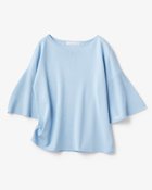 【ドゥクラッセ/DoCLASSE】のUVニット・総針フレアスリーブトップス サックス|ID: prp329100004934993 ipo3291000000037247028