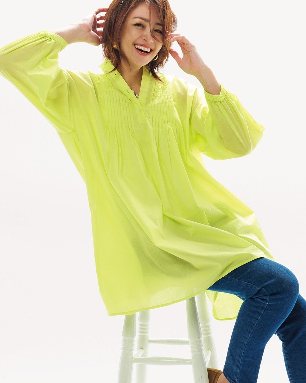 【ドゥクラッセ/DoCLASSE】のコットンローン・ピンタックロングブラウス 人気、トレンドファッション・服の通販 founy(ファニー) 　ファッション　Fashion　レディースファッション　Fashion for Women　トップス・カットソー　Cut & Sew Tops　シャツ・ブラウス・オフィスカジュアル　Elegant Blouses & Button-Ups　なめらか　Smooth, Silky Texture　エアリー　Airy Texture　 other-1|ID: prp329100004935007 ipo3291000000037036190