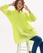 【ドゥクラッセ/DoCLASSE】のコットンローン・ピンタックロングブラウス レモンイエロー|ID: prp329100004935007 ipo3291000000037098815