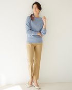 【ドゥクラッセ/DoCLASSE】のシェイプストレッチ・スティックパンツ/68㎝ ベージュ|ID: prp329100004935010 ipo3291000000037098817