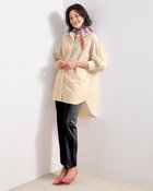 【ドゥクラッセ/DoCLASSE】のシェイプストレッチ・スティックパンツ/68㎝ ブラック|ID: prp329100004935010 ipo3291000000037098818