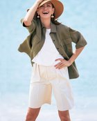 【ドゥクラッセ/DoCLASSE】の麻混ドライタッチ・ハーフパンツ 人気、トレンドファッション・服の通販 founy(ファニー) ファッション Fashion レディースファッション Fashion for Women パンツ Pants & Trousers ショートパンツ・ハーフパンツ High-Waisted & Relaxed Shorts ストレート Straight, Straight Cut ハーフ Half, Half-Length 夏 Summer thumbnail ナチュラル|ID: prp329100004935017 ipo3291000000037036220