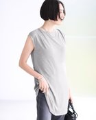 【ドゥクラッセ/DoCLASSE】のUVスラブ・オープンバックチュニック ライトグレー|ID: prp329100004935057 ipo3291000000037036342